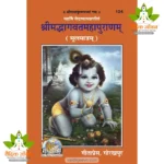 Shrimadbhagvat Mahapuranam, Original Text, Medium Size (श्रीमद्भागवत-महापुराणम्, मूल, मझला ) 124